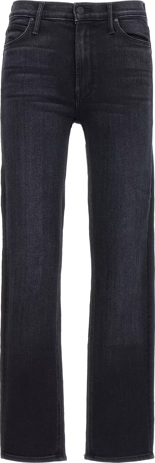 Black Cotton Slim Fit Jeans