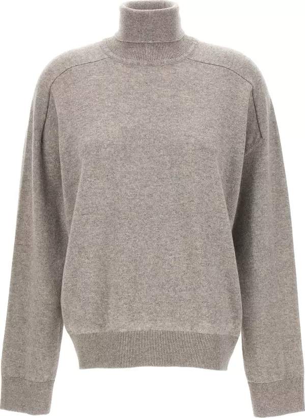 Gray Cashmere Cardigan