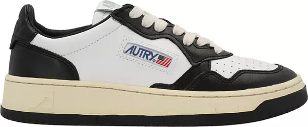 Bicolor Cowhide Low Top Sneakers