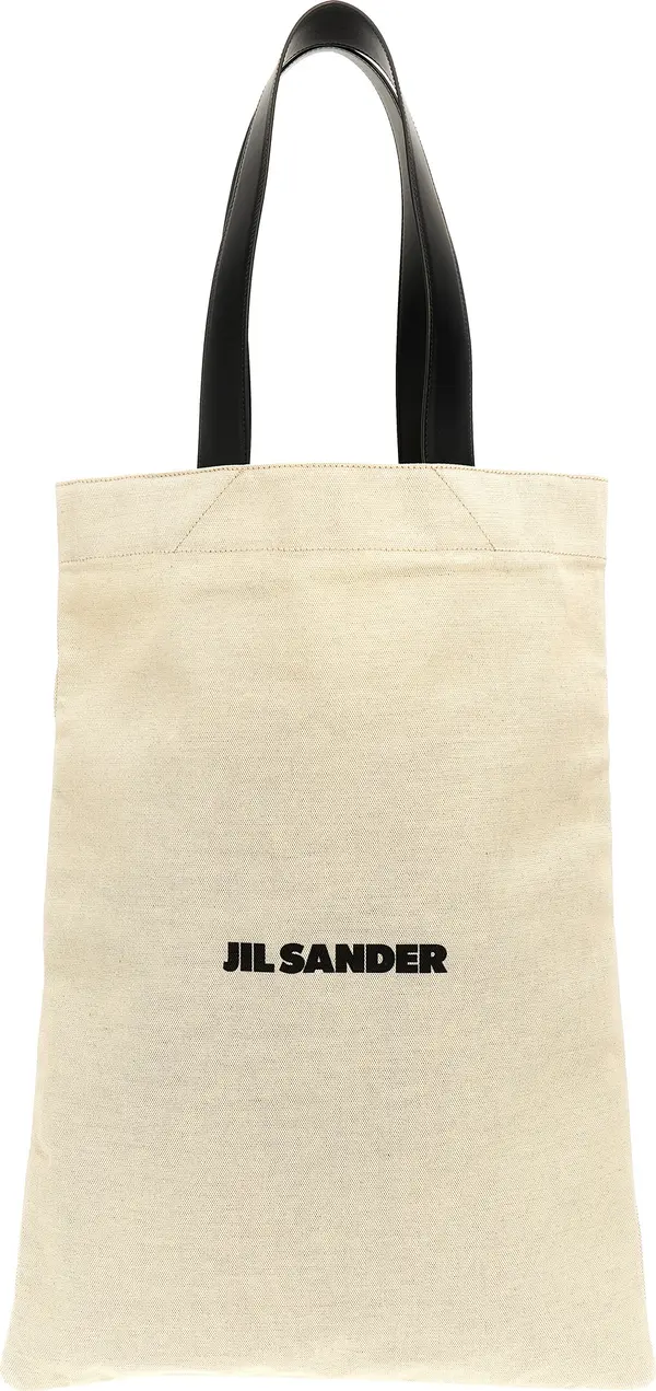 Bicolor Cotton Tote Bag