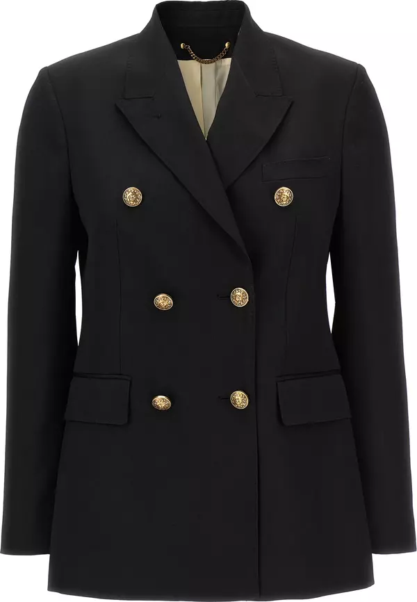Black Virgin Wool Blazer