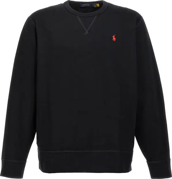 Black Cotton Sweatshirt