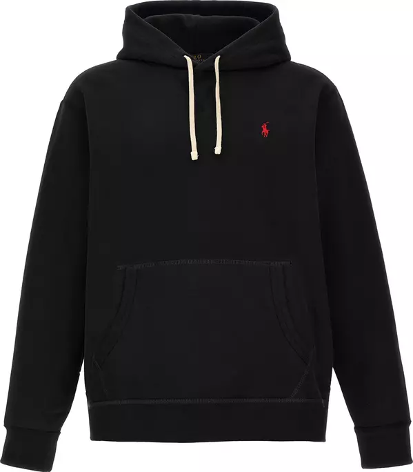 Black Cotton Sweatshirt