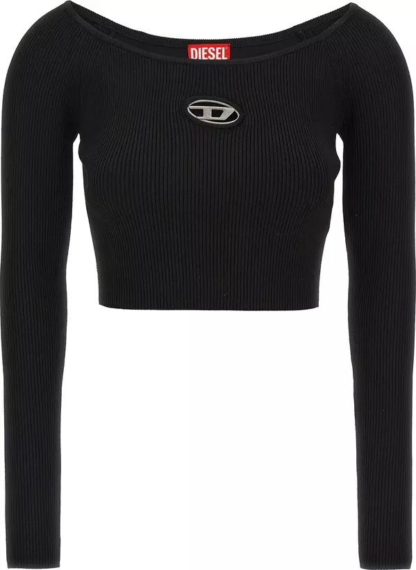 Black Viscose Cardigan