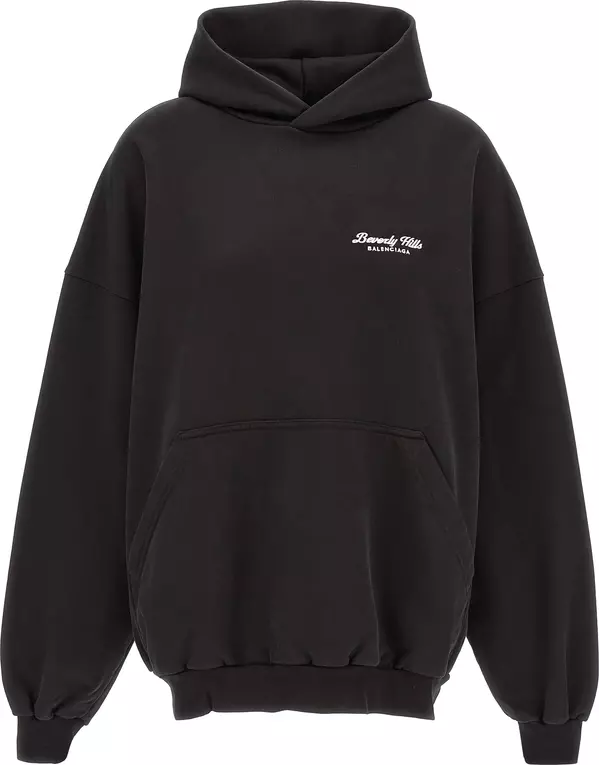 Bicolor Cotton Hoodie