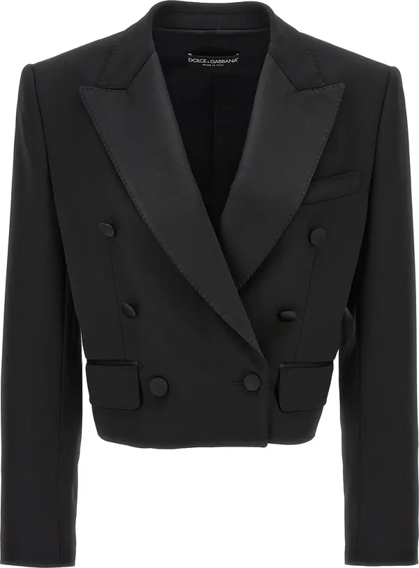 Black Virgin Wool Blazer