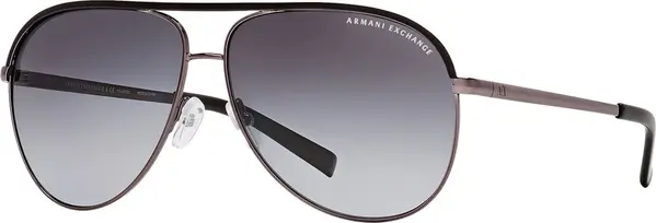 Gray Metal Sunglasses
