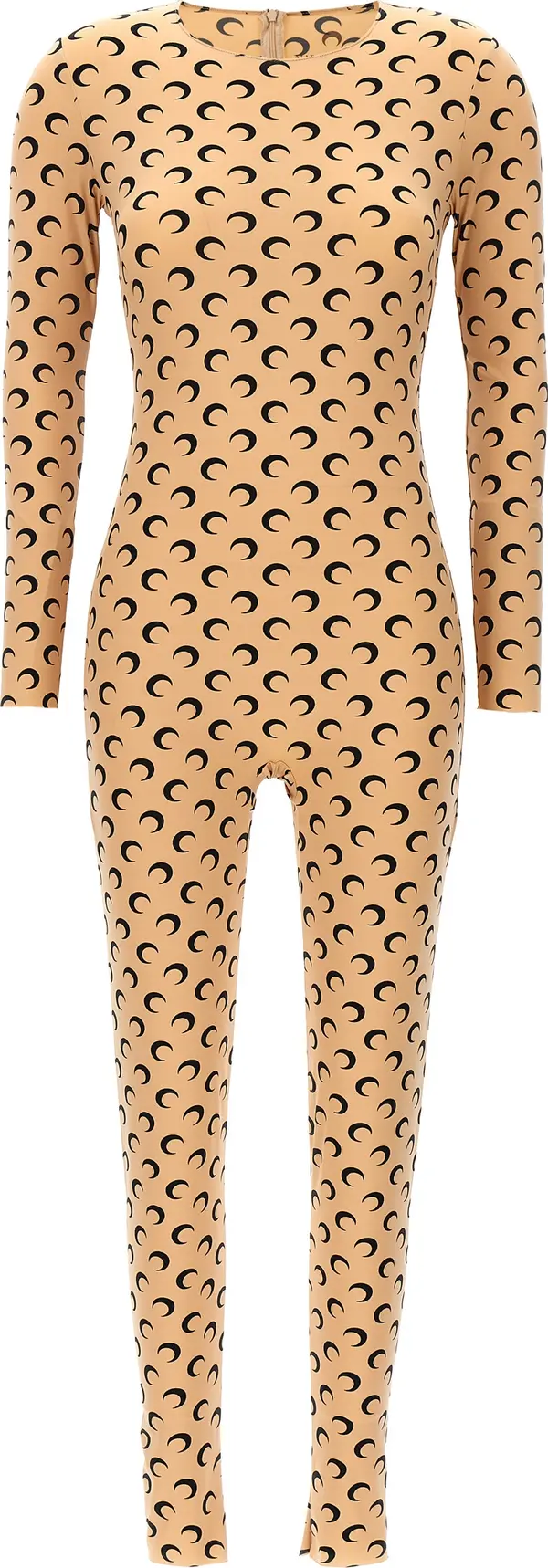 Beige Polyamide Jumpsuit