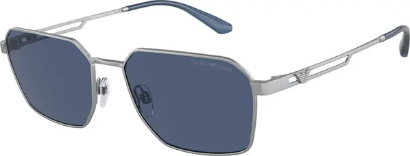 Gray Metal Sunglasses