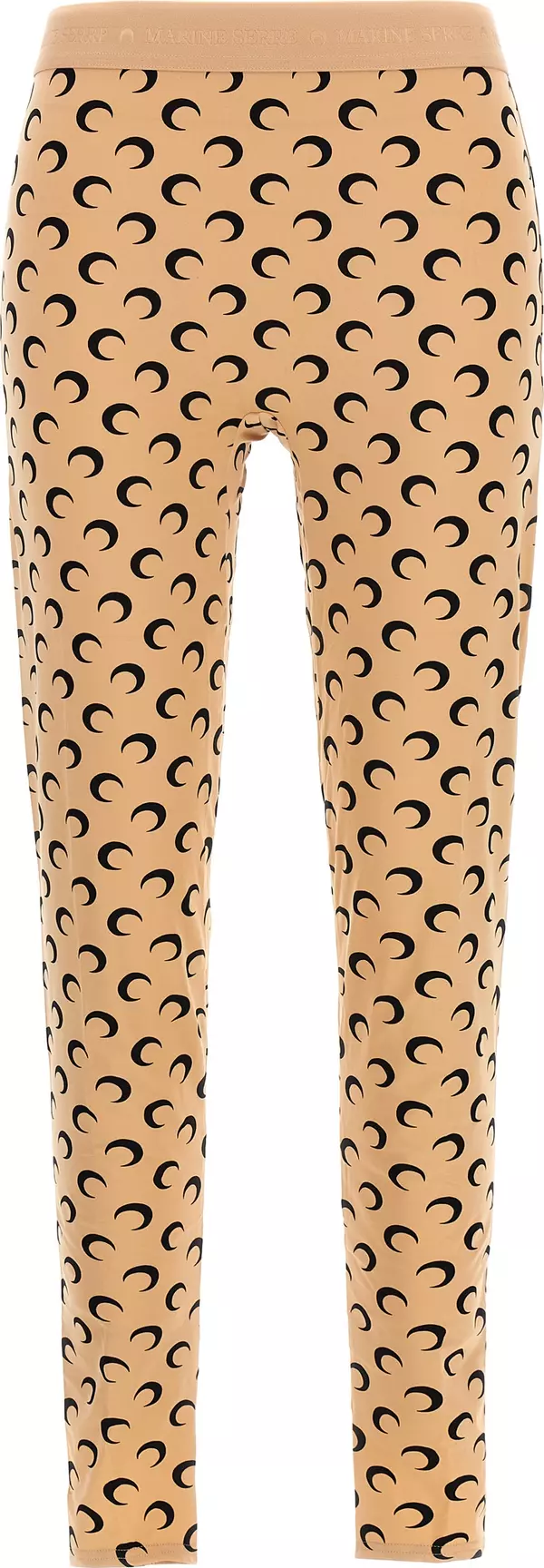 Beige Polyamide Leggings