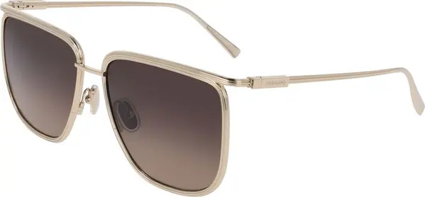 Gold Metal Sunglasses
