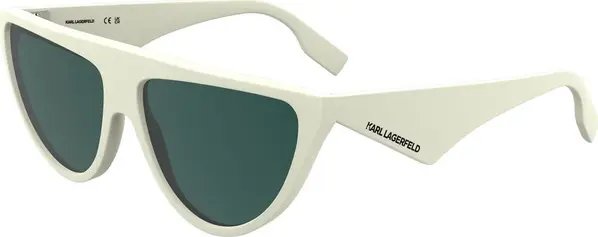 White Injected Sunglasses