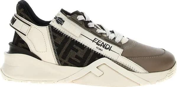 Multicolor Calf Leather Bos Taurus Athletic Sneakers