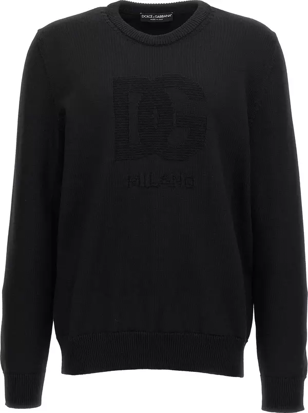 Black Virgin Wool Cardigan