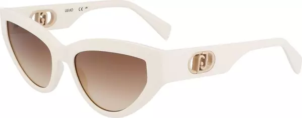 White Injected Sunglasses