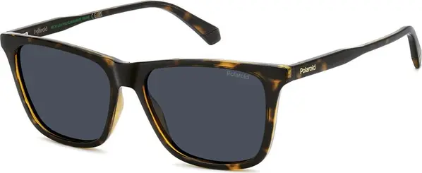 Brown Polycarbonate Sunglasses