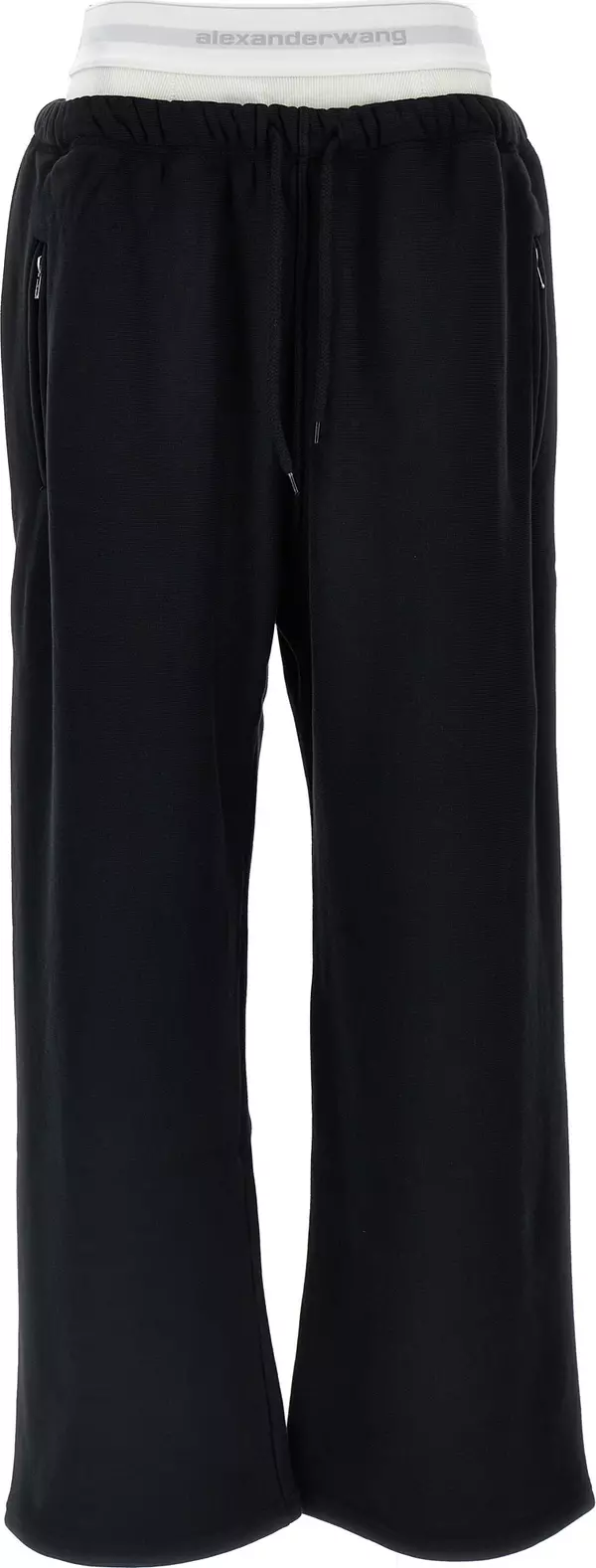 Black Cotton Joggers (Workout Pants)