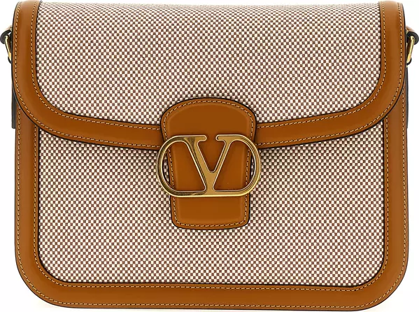 Multicolor Cotton Shoulder Bag