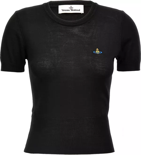 Black Wool T-Shirt