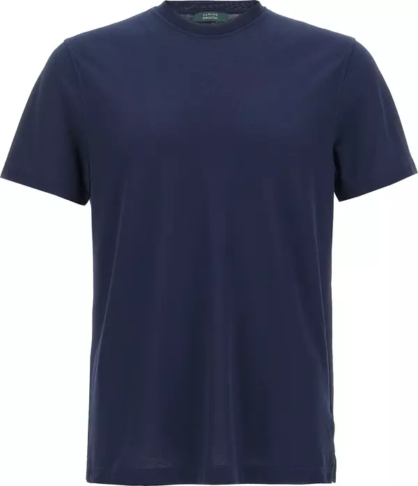 Blue Cotton T-Shirt