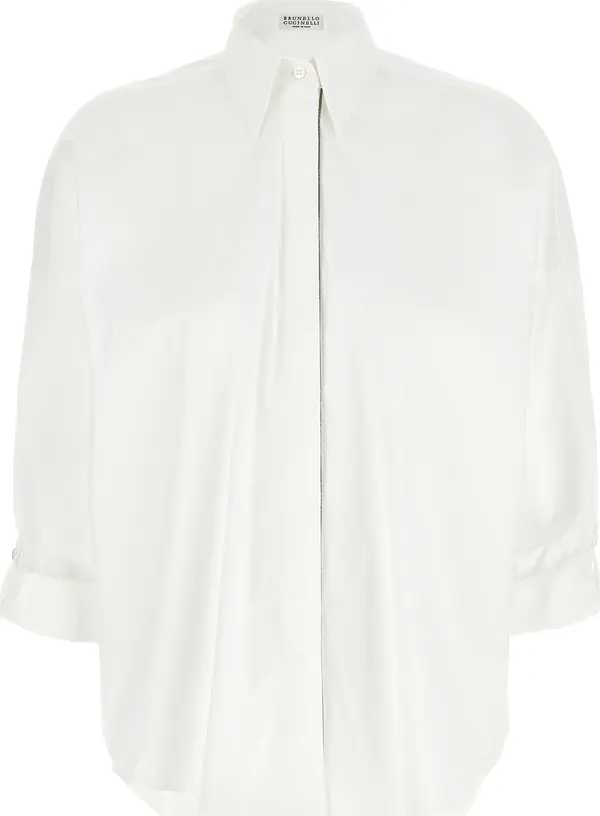 White Cotton Blouse
