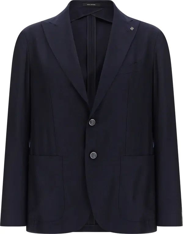 Blue Silk Blazer