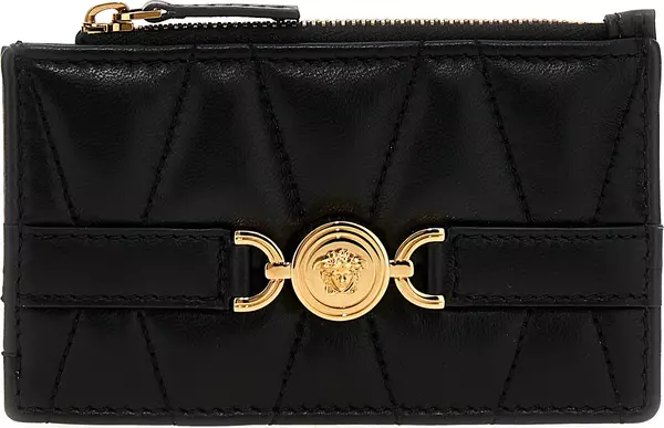 Black Lamb Leather Cardholder