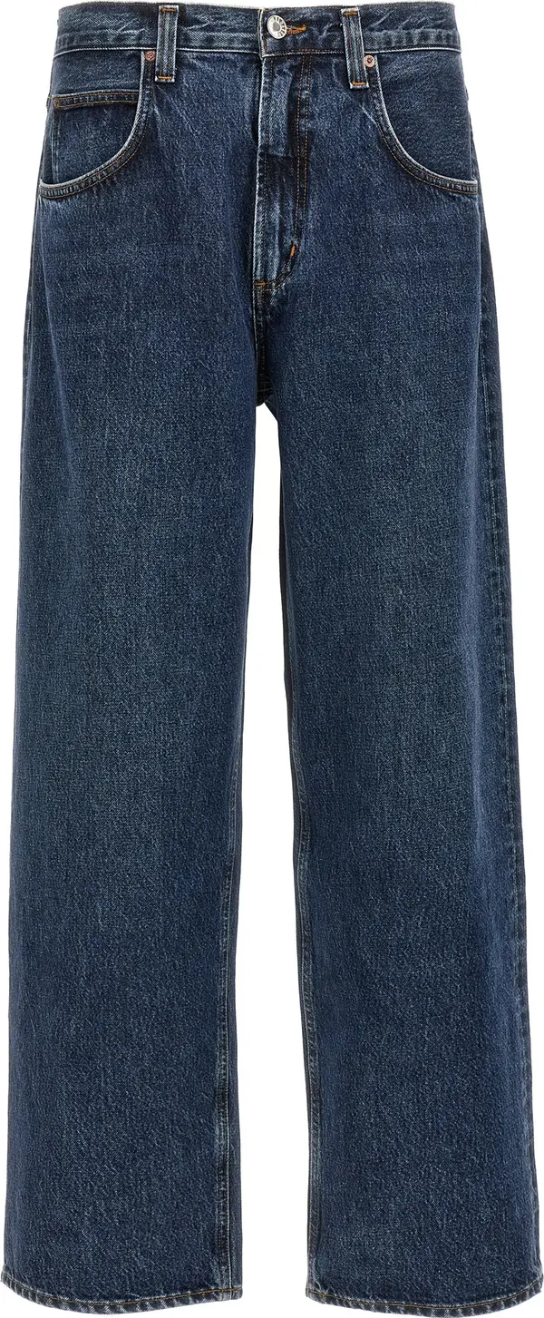 Blue Cotton Jeans Denim