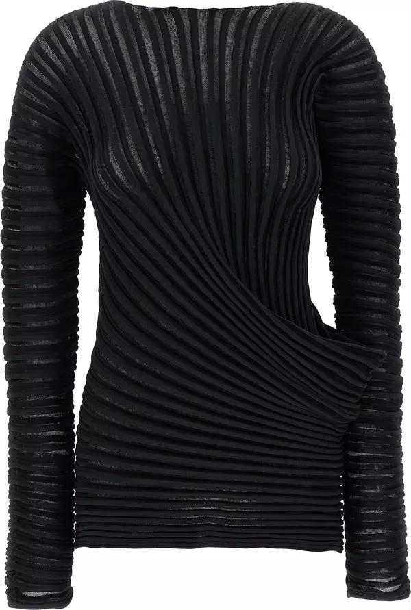 Black Polyester Shirt