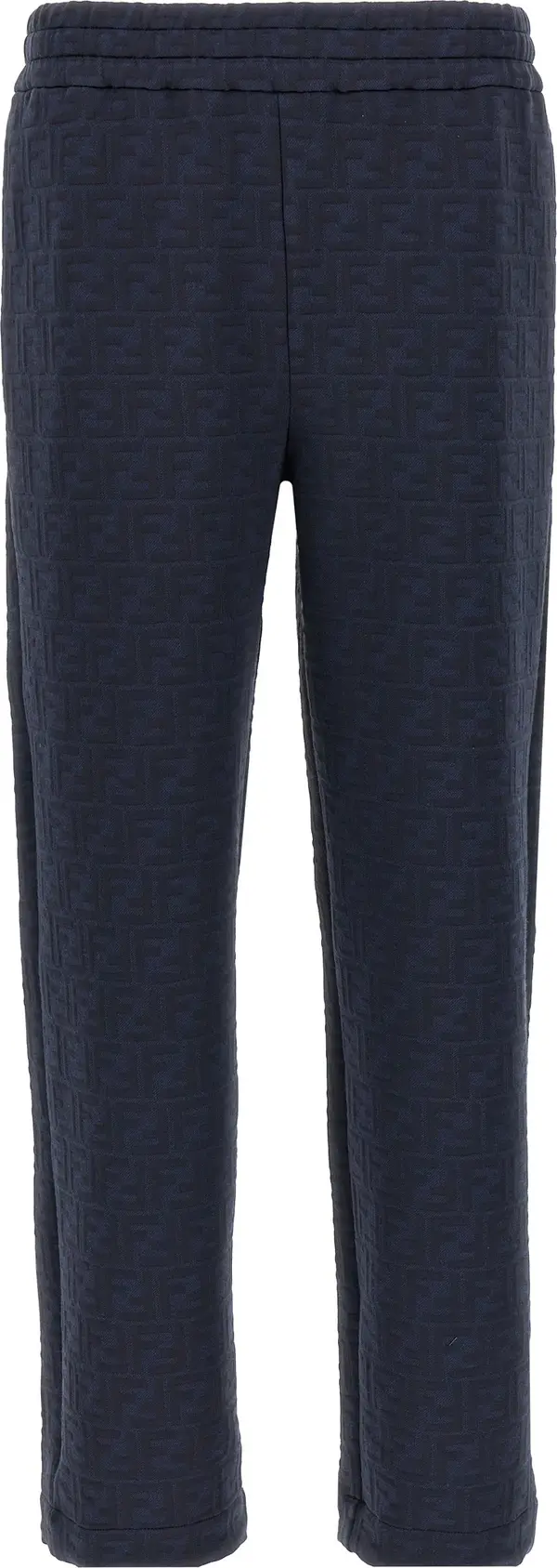 Blue Polyester Joggers (Workout Pants)