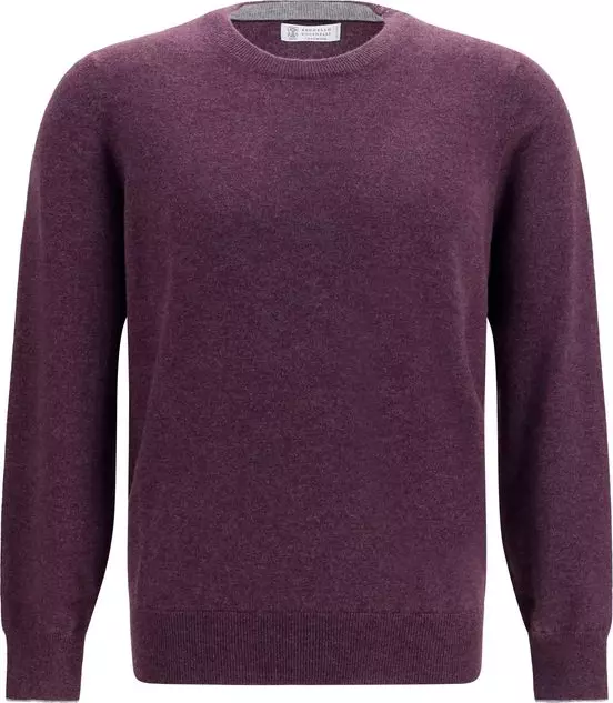 Purple Cashmere Sweater
