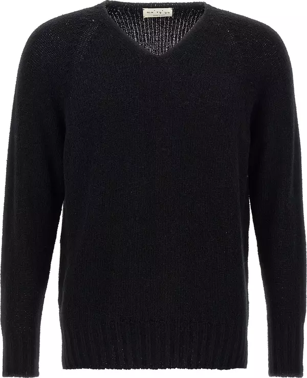Black Cotton Cardigan