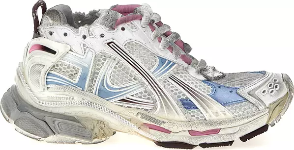 Multicolor Polyethylene Athletic Sneakers
