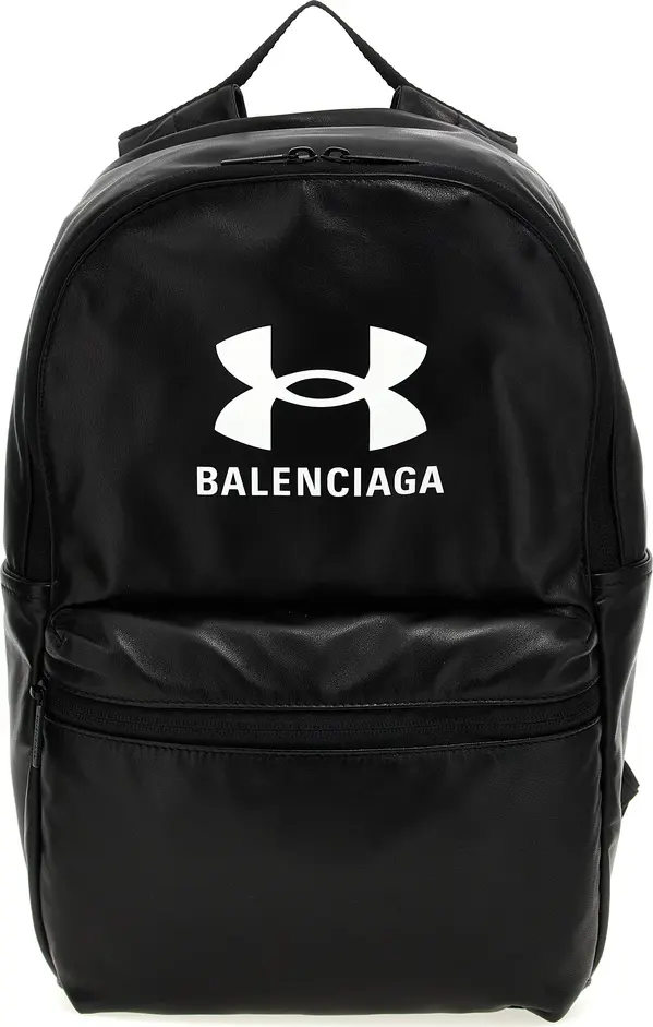 Bicolor Lamb Leather Backpack
