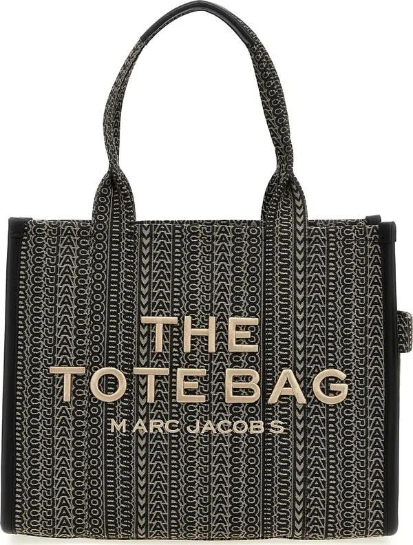 Beige Cotton Tote Bag