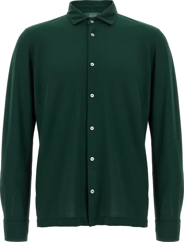 Bicolor Cotton Blouse