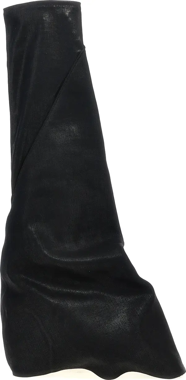 Black Cotton Over The Knee