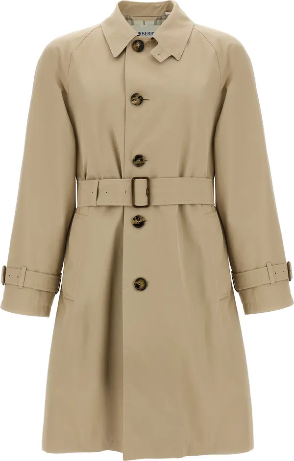 Beige Cotton Coat