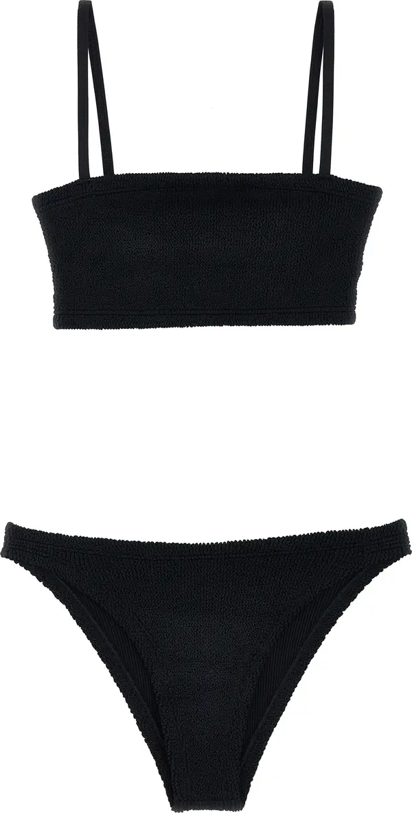 Black Polyamide Bikini