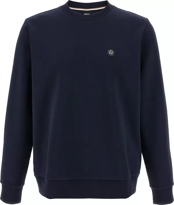 Blue Cotton Sweatshirt