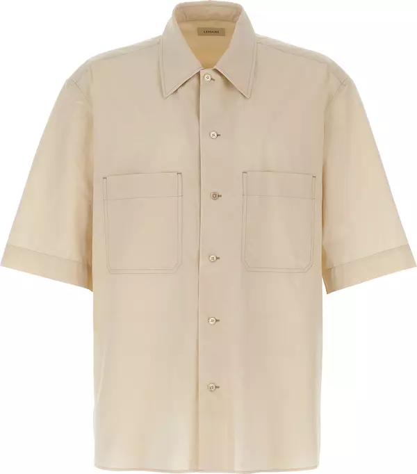 Beige Cotton Blouse