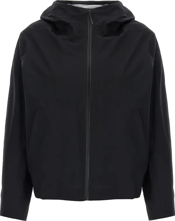 Black Nylon Shell Jacket
