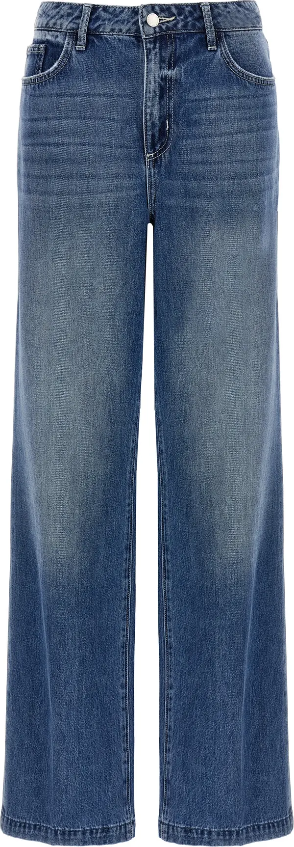 Blue Cotton Jeans Denim