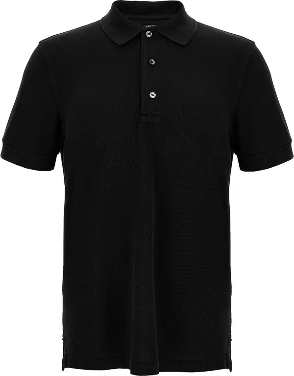 Black Lyocell Polo Shirt