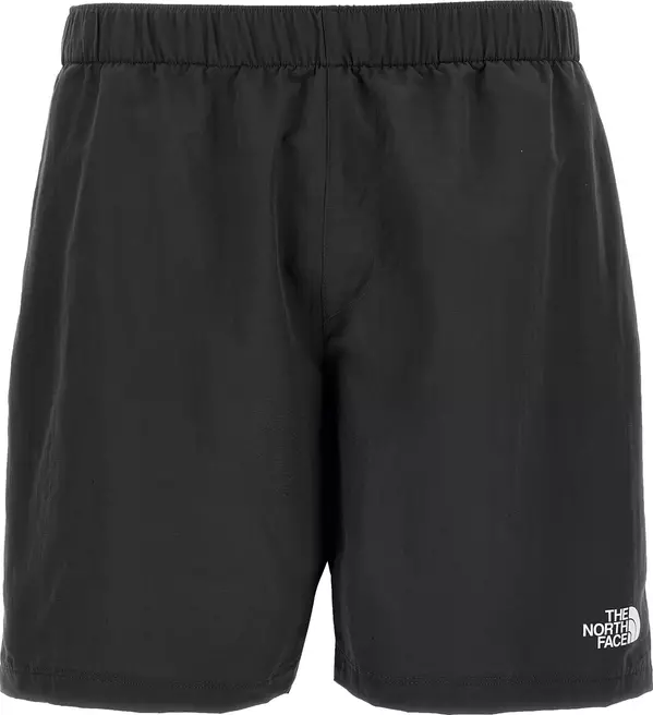 Bicolor Nylon Bermuda Shorts