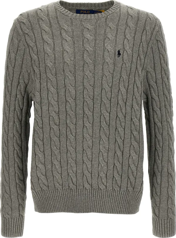 Gray Cotton Cardigan