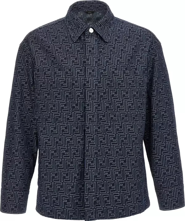 Blue Cotton Denim Jacket
