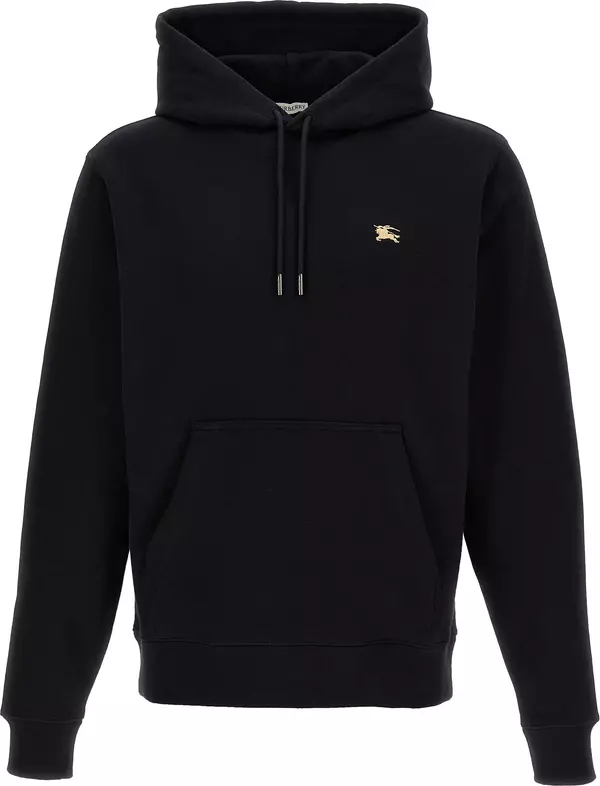 Black Cotton Sweatshirt