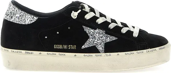 Black Leather Low Top Sneakers
