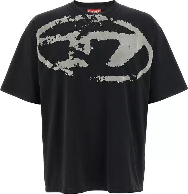 Black Cotton T-Shirt